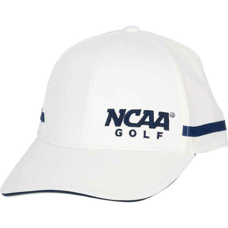 NCAAゴルフ NCAA GOLF キャップ [カラー：ホワイト] [サイズ：フリー(57-59)] #NG9000-01 【スポーツ・アウトドア ゴルフ ウェア】