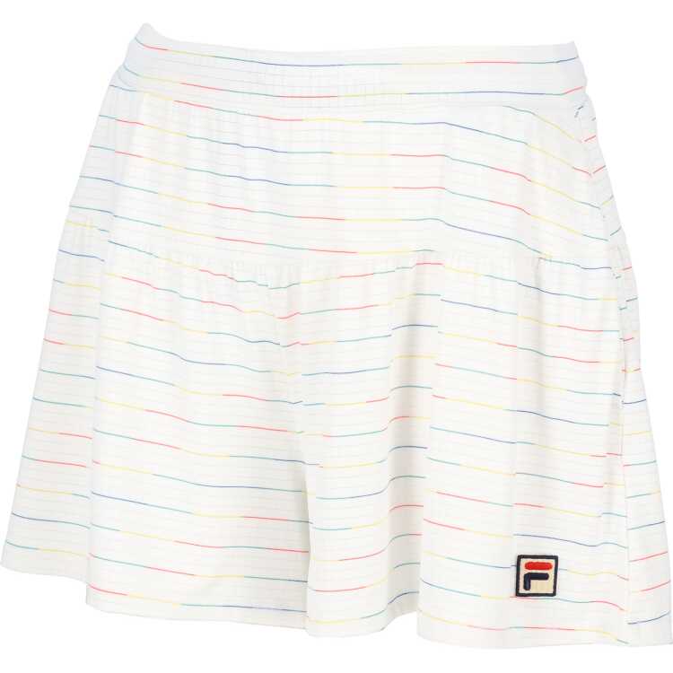 フィラ ショートパンツ（レディース) M ホワイト #VL2803-01 送料込み(沖縄・離島を除く) FILA