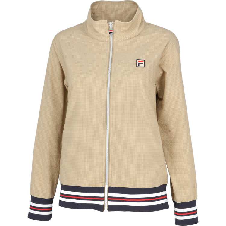 フィラ FILA フルジップジャケット(レディース) [サイズ：M] [カラー：ベージュ] #VL2 ...