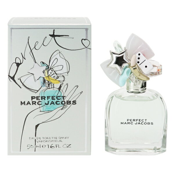 香水 MARC JACOBS パーフェクト EDT・SP 50ml 【送料無料】【フレグランス ギフト 新生活2025 誕生日 レディース・女性用】【PERFECT EAU DE TOILETTE SPRAY】