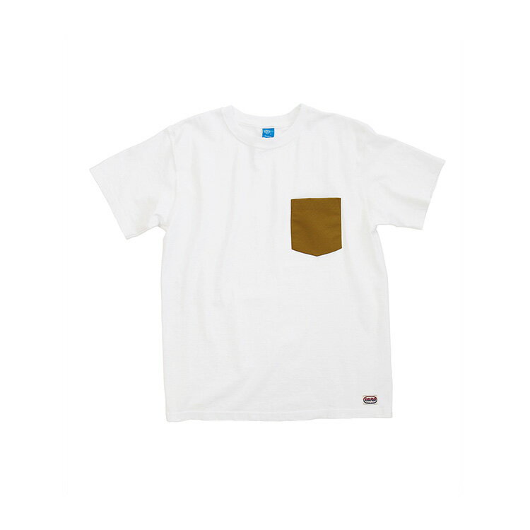 ǥ GOOD ON X SIERRA DESIGNS 60/40 POCKET TEE White/Tan M #1509-WHITETAN (졦Υ) Good On X SIERRA DESIGNS 60/40 POCKET TEE