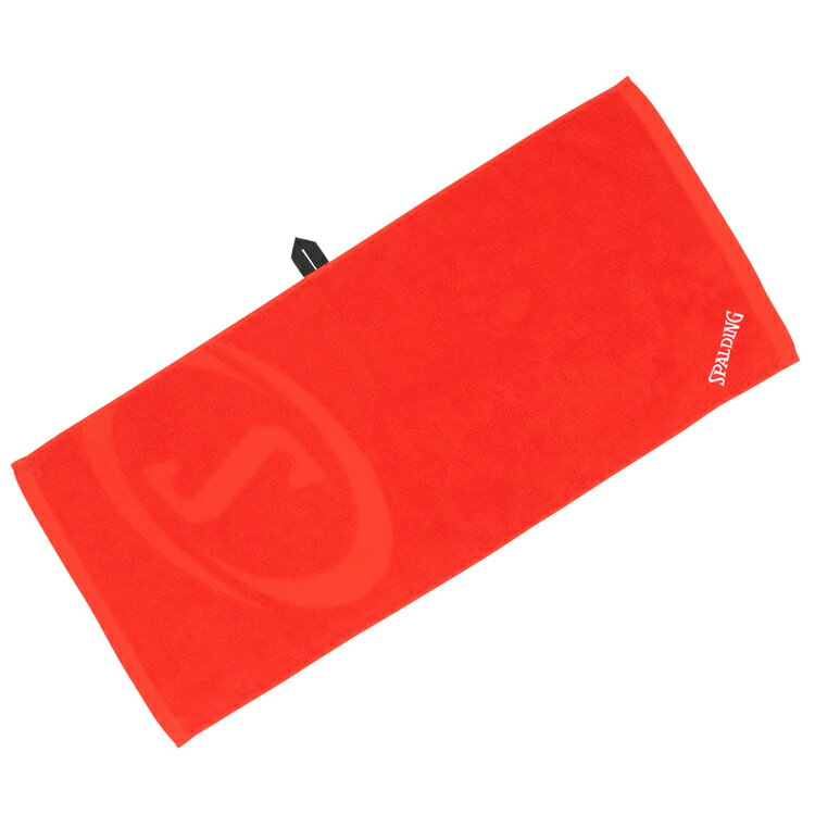 スポルディング SPALDING エッセンシャルスポーツタオルS [カラー：レッド×ホワイト] [サイズ：34×80cm] #SAT211190 【スポーツ・アウトドア バスケットボール その他】