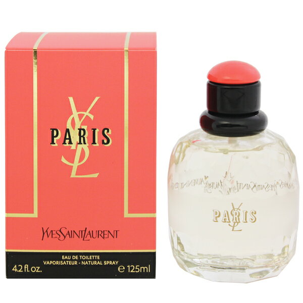 楽天ビューティーファイブイヴサンローラン 香水 YVES SAINT LAURENT パリ EDT・SP 125ml 【あす楽 送料無料】【フレグランス ギフト プレゼント 誕生日 レディース・女性用】【パリ PARIS EAU DE TOILETTE SPRAY】