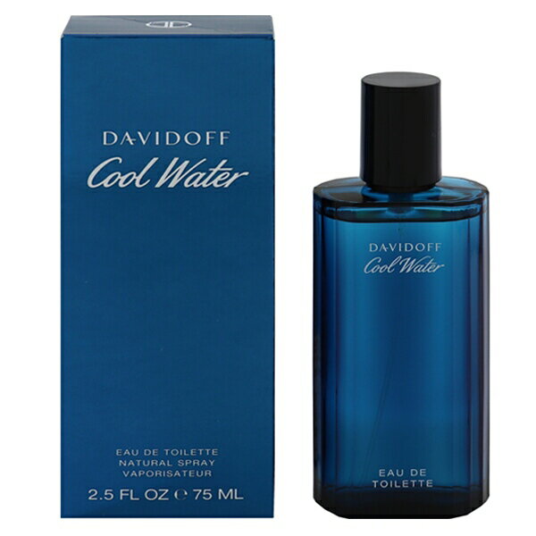 ダビドフ ダビドフ 香水 DAVIDOFF クールウォーター メンズ EDT・SP 75ml 【フレグランス ギフト プレゼント 誕生日 メンズ・男性用】【クールウォータ COOL WATER EAU DE TOILETTE SPRAY】