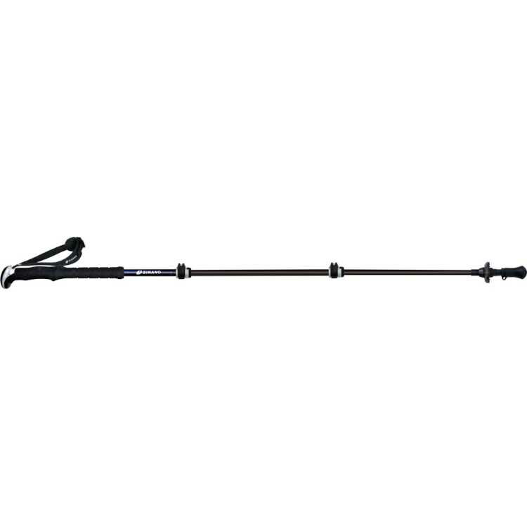 シナノ SINANO トレッキングポール Fast-115 カーボンW [使用サイズ：90-115cm(収納58cm)] [カラー：ネイビー] #510214 2本組 【あす楽..