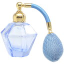 香水 HIROSE ATOMIZER カラフル クリスタルアトマイザー ドイツ製 クリスタル香水瓶 30076 (クリスタル ブルー) 25ml 【送料込み(沖...