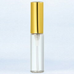 ヤマダアトマイザー 香水 YAMADA ATOMIZER グラスアトマイザー シンプル 5201 クリアボトル/キャップゴールド 4ml 【フレグランス ギフ..