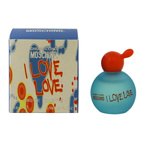 モスキーノ モスキーノ 香水 MOSCHINO アイ ラブ ラブ ミニ香水 EDT・BT 4.9ml 【フレグランス ギフト プレゼント 誕生日 レディース・女性用】【アイ ラブ ラブ I LOVE LOVE EAU DE TOILETTE】