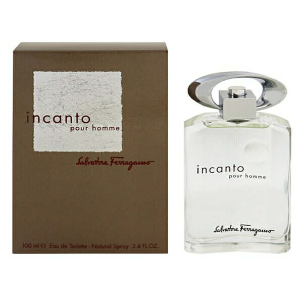 フェラガモ フェラガモ 香水 SALVATORE FERRAGAMO インカント プールオム EDT・SP 100ml 【あす楽】【フレグランス ギフト プレゼント 誕生日 メンズ・男性用】【インカント INCANTO POUR HOMME EAU DE TOILETTE SPRAY】