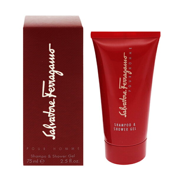 SALVATORE FERRAGAMO フェラガモ プールファム シャンプー＆シャワージェル 75m ...