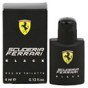 フェラーリ 香水 FERRARI フェラーリ ブラック ミニ香水 EDT・BT 4ml 【フレグラン ...