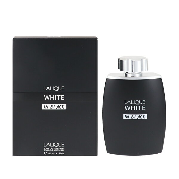 ラリック ラリック 香水 LALIQUE ホワイト イン ブラック EDP・SP 125ml 【あす楽 送料込み(沖縄・離島を除く)】【フレグランス ギフト プレゼント 誕生日 メンズ・男性用】【WHITE IN BLACK EAU DE PARFUM SPRAY】