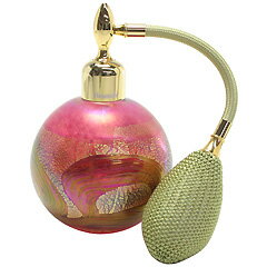 ヒロミチ アトマイザー 香水 バルブ アトマイザー ハンドワーク ピーコック 工芸壜 イングランド 「アイル オブ ワイト」製ボトル 21003 ワイン 送料込...