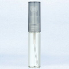 ヤマダアトマイザー 香水 YAMADA ATOMIZER グラスアトマイザー シンプル 4328 クリアボトル/キャップブラック 4ml 【あす楽】【フレグ..