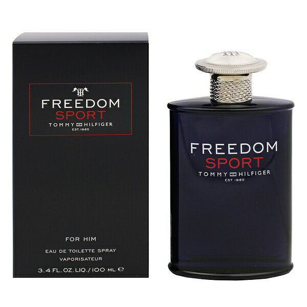 トミーヒルフィガー トミーヒルフィガー 香水 TOMMY HILFIGER フリーダム スポーツ フォーヒム EDT・SP 100ml 【あす楽 送料無料】【フレグランス ギフト プレゼント 誕生日 メンズ・男性用】【フリーダム FREEDOM SPORT FOR HIM EAU DE TOILETTE SPRAY】