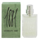 チェルッティ 香水 CERRUTI 1881 プールオム EDT SP 25ml 【あす楽 送料込み(沖縄 離島を除く)】【フレグランス ギフト プレゼント 誕生日 メンズ 男性用】【1881 1881 POUR HOMME EAU DE TOILETTE SPRAY】