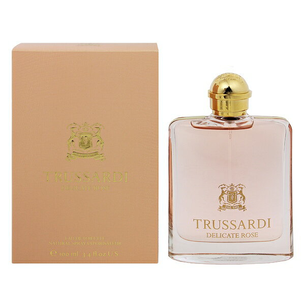 香水 TRUSSARDI トラサルディ デリケート ローズ EDT・SP 100ml 【あす楽 送料無料】【フレグランス ギフト プレゼント 誕生日 レディ..