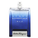 フェラガモ 香水 SALVATORE FERRAGAMO アクア エッセンツィアーレ ブルー (テスター) EDT SP 100ml 【送料込み(沖縄 離島を除く)】【フレグランス ギフト プレゼント 誕生日 メンズ 男性用】【アクア エッセンツィアーレ 】