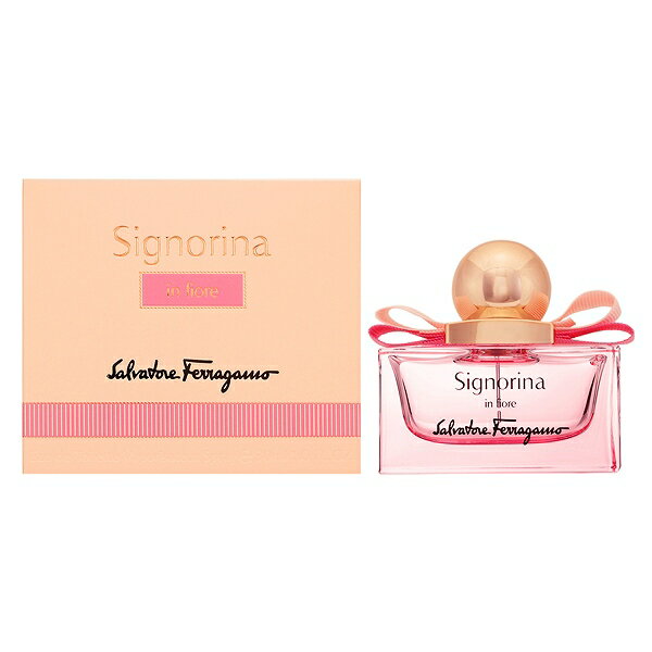 フェラガモ 香水 SALVATORE FERRAGAMO シニョリーナ イン フィオーレ EDT SP 30ml 【あす楽】【フレグランス ギフト プレゼント 誕生日 レディース 女性用】【シニョリーナ SIGNORINA IN FIORE EAU DE TOILETTE SPRAY】