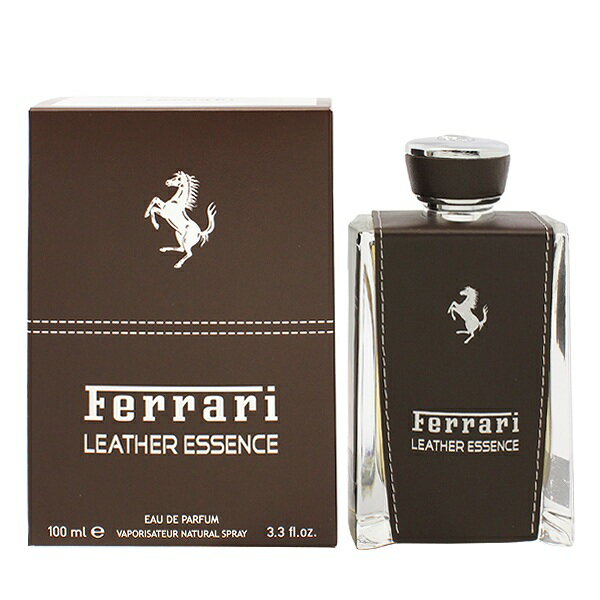 フェラーリ 香水 FERRARI レザーエッセンス EDP・SP 100ml 【送料込み(沖縄・離島を除く)】【フレグランス ギフト プレゼント 誕生日 メンズ・男性用】【LEATHER ESSENCE EAU DE PARFUM SPRAY】