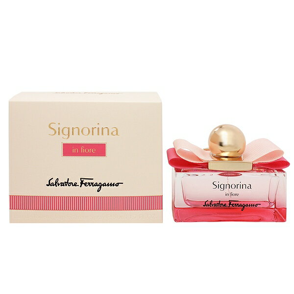 サルヴァトーレ フェラガモ 香水 レディース フェラガモ 香水 SALVATORE FERRAGAMO シニョリーナ イン フィオーレ EDT・SP 50ml 【あす楽】【フレグランス ギフト プレゼント 誕生日 レディース・女性用】【シニョリーナ SIGNORINA IN FIORE EAU DE TOILETTE SPRAY】