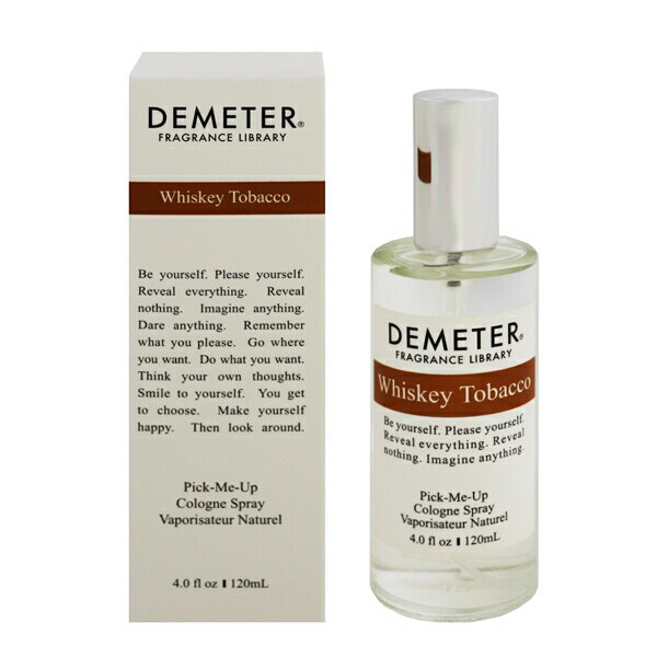 ǥ᡼  DEMETER Х EDCSP 120ml ڤ (졦Υ)ۡڥե쥰 ե ץ쥼  ˥å˽ѡۡڥ饷å٥ WHISKEY TOBACCO COLOGNE SPRAY