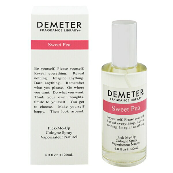 ディメーター 香水 DEMETER スイートピー EDC SP 120ml 【あす楽 送料込み(沖縄 離島を除く)】【フレグランス ギフト プレゼント 誕生日 レディース 女性用】【SWEET PEA COLOGNE SPRAY】