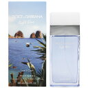 ドルチェ＆ガッバーナ 香水 DOLCE＆GABBANA ライトブルー ラブ イン カプリ EDT・SP 100ml 【あす楽 送料込み】【フレグランス ギフト プレゼント 誕生日 レディース・女性用】【ライトブル LIGHT BLUE LOVE IN CAPRI EAU DE TOILETTE SPRAY】