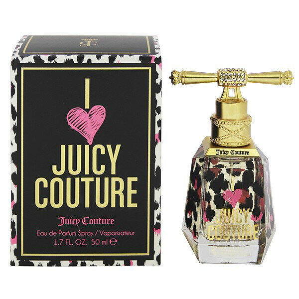 香水 レディース（5000円程度） ジューシー クチュール 香水 JUICY COUTURE アイ ラブ ジューシークチュール EDP・SP 50ml 【あす楽 送料込み(沖縄・離島を除く)】【フレグランス ギフト プレゼント 誕生日 レディース・女性用】【I LOVE JUICY COUTURE EAU DE PARFUM SPRAY】