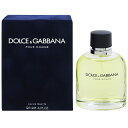 D＆G 香水 DOLCE＆GABBANA ドルチェ＆ガッバーナ プールオム EDT・SP 125ml 【送料込み(沖縄・離島を除く)】【フレグランス ギフト プレゼント 誕生日 メンズ・男性用】【ドルチェ＆ガッバーナ DOLCE＆GABBANA POUR HOMME EAU DE TOILETTE SPRAY】