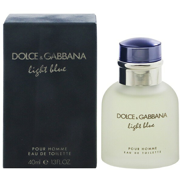 D＆G ドルチェ＆ガッバーナ 香水 DOLCE＆GABBANA ライトブルー プールオム EDT・SP 40ml 【あす楽 送料込み(沖縄・離島を除く)】【フレグランス ギフト プレゼント 誕生日 メンズ・男性用】【ライトブル LIGHT BLUE POUR HOMME EAU DE TOILETTE SPRAY】