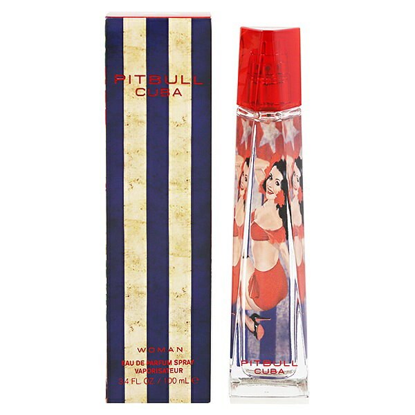 香水 PITBULL ピットブル キューバ ウーマン EDP・SP 100ml 【フレグランス ギフト プレゼント 誕生日 レディース・女性用】【PITBULL CUBA WOMEN EAU DE PARFUM SPRAY】