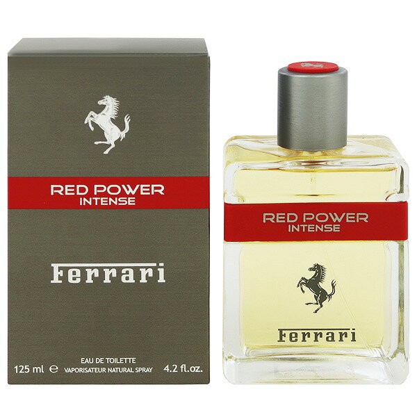 フェラーリ 香水 FERRARI レッドパワー インテンス EDT・SP 125ml 【フレグランス ギフト プレゼント 誕生日 メンズ・男性用】【RED POWER INTENSE EAU DE TOILETTE SPRAY】