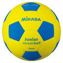 【ミカサ】 スマイルサッカーボール 3号球 [カラー：イエロー×ブルー] #SF3JYBL 【スポーツ・アウトドア:サッカー・フットサル:サッカー:ボール】