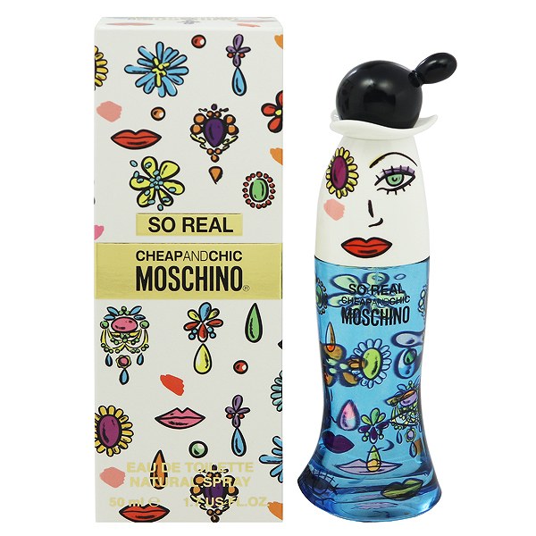 モスキーノ モスキーノ 香水 MOSCHINO ソー リアル チープ アンド シック EDT・SP 50ml 【あす楽 送料込み(沖縄・離島を除く)】【フレグランス ギフト プレゼント 誕生日 レディース・女性用】【チープ アンド シック SO REAL CHEAP ＆ CHIC EAU DE TOILETTE SPRAY】