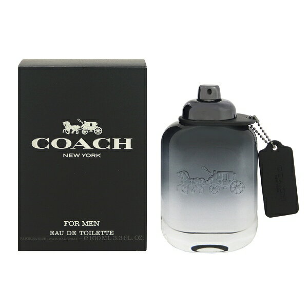 香水 COACH コーチ マン EDT・SP 100ml 【送料込み(沖縄・離島を除く)】【フレグランス ギフト プレゼント 誕生日 メンズ・男性用】【COACH FOR MEN EAU DE TOILETTE SPRAY】