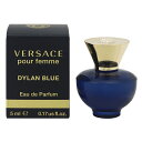 香水 VERSACE ヴェルサーチェ プールフェム ディランブルー ミニ香水 EDP・BT 5ml 【あす楽】【フレグランス ギフト プレゼント 誕生日 レディース・女性用】【ヴェルサーチェ プールフェム VERSACE POUR FEMME DYLAN BLUE EAU DE PARFUM】