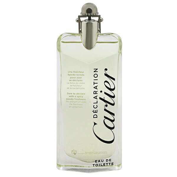 カルティエ 香水 CARTIER デクラレーション (テスター) EDT・SP 100ml 【あす楽 送料無料】【フレグランス ギフト プレゼント 誕生日 メンズ・男性用】【デクラレーション DECLARATION EAU DE TOILETTE SPRAY TESTER】