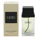 キャロライナヘレラ 香水 CAROLINA HERRERA シック メン EDT SP 100ml 【あす楽 送料込み(沖縄 離島を除く)】【フレグランス ギフト プレゼント 誕生日 メンズ 男性用】【シック CHIC FOR MEN EAU DE TOILETTE SPRAY】