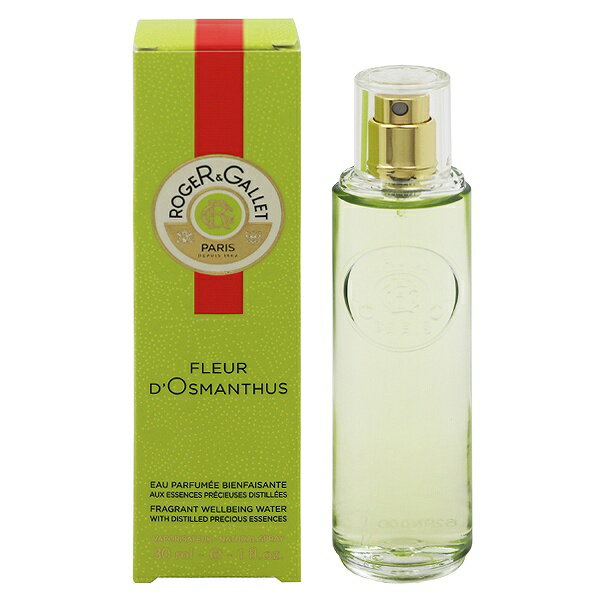 ロジェガレ 香水 ROGER＆GALLET オスマンティウス パフューム ウォーター SP 30ml 【あす楽】【フレグランス ギフト プレゼント 誕生日 レディース 女性用】【オスマンティウス FLEURD’D OSMANTHUS FRESH FRAGRANT WATER SPRAY】