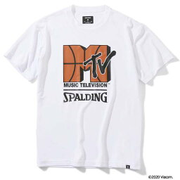 スポルディング SPALDING Tシャツ(メンズ) MTV バスケットボール [サイズ：M] [カラー：ホワイト] #SMT200010 【あす楽】【スポーツ・アウトドア バスケットボール ウェア】