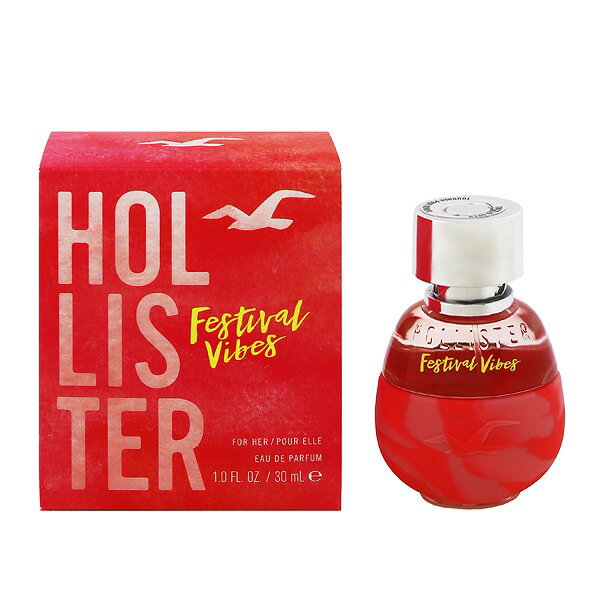 ホリスター 香水 HOLLISTER フェスティバル フォーハー EDP SP 30ml 【あす楽】【フレグランス ギフト プレゼント 誕生日 レディース 女性用】【FESTIVAL VIBES FOR HER EAU DE PARFUM SPRAY】