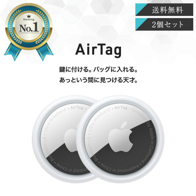 Apple AirTag 2個セット アップル エア