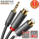【楽天ランキング1位獲得】UGREEN RCA 3.5mm 変換 ステレオミニ イヤホンジャック RCA ケーブル 赤白 オーディオ HiFi音質 ステレオアンプ、スピーカー、古いプレーヤー、ミニコンポなどの古