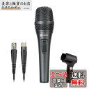 CAROL AC-910S マイク XLRマイク ダイナミックマイク カーディオイド ボーカル カラオケマイク 単一指向性 イベント スピーチ 舞台 スタジオ アウトドア ボーカル向け 4.5メートル XLRマイクケーブル付 マイクホルダー付 スイッチ内蔵