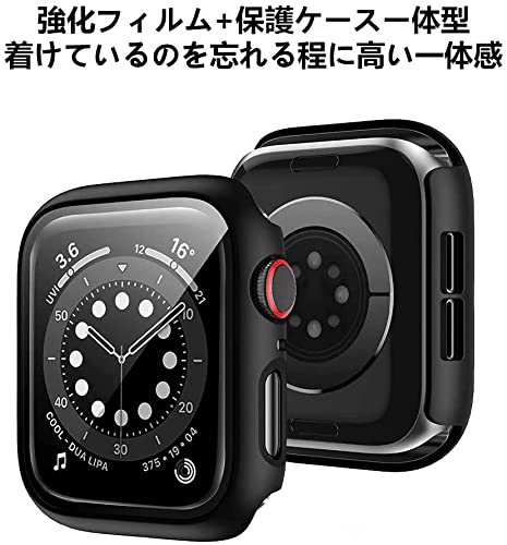 【2023強化版】AMAPC for Apple Watch ケース Apple Watch Series 3/Series 2/Series 1 38mm 用 ケース 一体型 apple watch 用 カバー アップルウォッチ ケース 傷防止 耐衝撃 超軽量 PC素材 全面保護 一体型 シリーズ3本体を保護するサイズとしてはぴったりでした ブラ