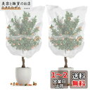 SensaBliss 防虫ネット 植物保護カバー 防鳥ネット 2枚入り メッシュ巾着式 通気性 虫鳥除け網 虫除け ネット 透明 虫よけカバー 家庭菜園 野菜栽培 花壇 果樹 プランター 鉢植え用 園芸ネット すっぽり カバー キット ベランダ 庭 畑 玄関 防風 防虫 鳥対策(100×80cm