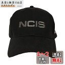 CBS NCIS スペシャルエージェントハット フラッグ付き - エージェントレロイギブスの公式キャップ ブラック Free Size
