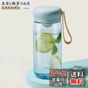 【医療器具にも使用の樹脂製】IOLOYU 水筒 540ml トライタン ボトル ウォーターボトル クリアボトル プラスチック メモリ付き水筒 クリアボトル bp...