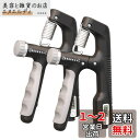 GreenGee 握力増強器 エクササイズ 握力グリッパー カウンター付き 10-100kg 負荷調整可能 ハンドグリッパー ストレス解消 リハビリ器具 テニス 野球 握力強化訓練 握りやすい 滑りづらい 男女兼用 ポリプロピレン (ブラック、2個)(4)